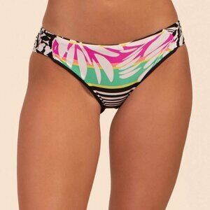 Trina Turk Port Angled Tab Side Hipster Bikini Bottom, Multicolor